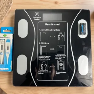Bluetooth Weight Scale+Thermometer
