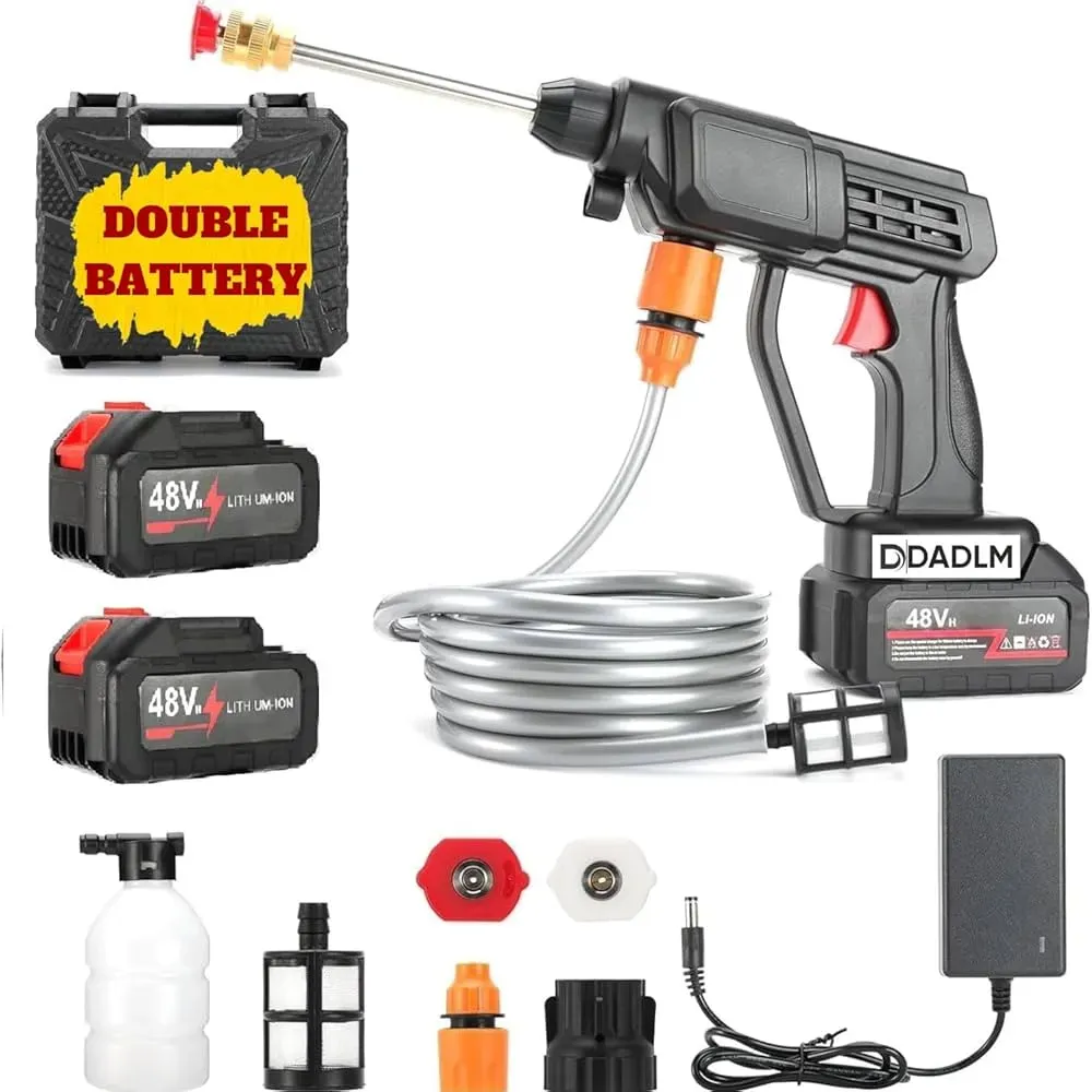 48V Cordless High Pressure Car Wash Gun
