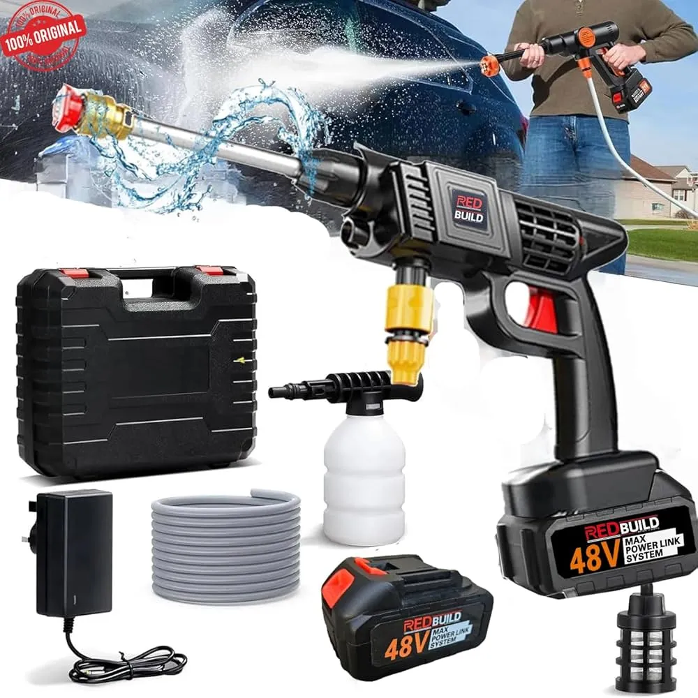 48V Cordless High Pressure Car Wash Gun - Image 2